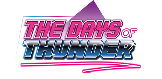 The Days Of Thunder logo Graphic Design Melton Mowbray